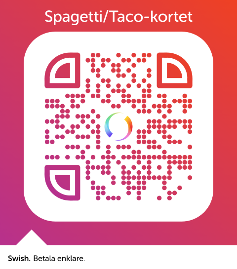 Swish SpagettiTaco-kort